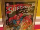 Superman #199 CGC 7.0 1st Flash v Superman Batman v Superman, Suicide Squad Xmas