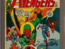 Avengers #96 CGC SS 6.0 OW/W Signed x 3 Neal Adams Roy Thomas Tom Palmer 