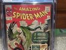 Amazing Spider-Man #2 CGC 5.0 Marvel 1963 1st Vulture Avengers F4 131 1 cm