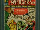 The Avengers #1 (1963) CBCS Graded 3.0   1st App & Origin Of Avengers   Not CGC