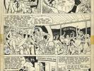Neal Adams HOLLYWOOD ORGY Art Page National Lampoon 1978 Wild Party Drugs Nudity