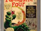 Fantastic Four #1 CGC 3.0 (OW-W) 1st appearance of Fantastic Four & Mole Man