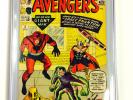AVENGERS (1963) #2 CGC 5.5 (Marvel Comics) STAN LEE & JACK KIRBY