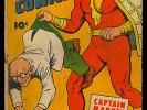 Whiz Comics #57 Unrestored Golden Age Captain Marvel Fawcett 1944 GD-