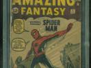 SPIDERMAN[AMAZING FANTASY] #15 [1962] CERTIFIED[1.8] FIRST SPIDERMAN APPEARANCE