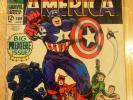 Marvel Vintage 60s Comics Captain America issues 100, 105, 109, 118, 119, 130