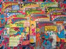 Lot-10 Silver Age Superman #181#187#189#190#192#193#194#197#201#220 (1965,DC) NR
