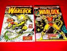 Strange Tales #178 (Feb 1975)/ The Power Of Warlock # 8 (1973)(Marvel) Very Good
