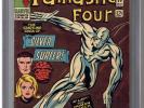 Fantastic Four  #50 CGC 7.5 #0211944006(Silver Surfer Battles Galactus). OW.