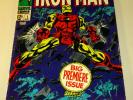 100) Iron Man # 1, 1968, app. grade: FN/VFN 7.0