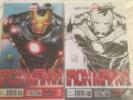 Iron Man #1 1:200 Joe Quesada Sketch Variant Marvel Now 2012 + 1:100 Color