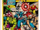 Marvel Comics Avengers #100 1972 VF Very Fine Bronze Age Cap Iron Man Thor