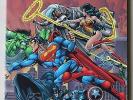 DC Versus Marvel TPB First Printing (Sep 1996) Batman Capt. America great shape