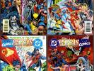 DC versus MARVEL 1 2 3 4 complete series Superman Batman Spider-Man Avengers vs
