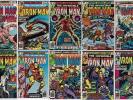 Lot of 10 issues of IRON MAN (#120-#130) only missing #128 All FN or better