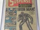 1963 Marvel Tales Of Suspense #39 Comic Book 1st Iron Man Origin Key CGC 3.0