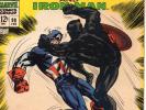 TALES OF SUSPENSE #98 F-VF 1967 Marvel Captain America vs Black Panther Iron Man