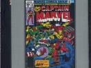 Marvel Masterworks  Captain Marvel 5 new HC - SEALED #47-57 Thanos War MSRP $70