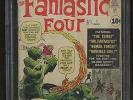 Fantastic Four 1 CGC 1.0 FR * Marvel 1961 * Origin & 1st App. Fantastic Four