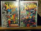 The Uncanny X-men #122, 128, 133, & 136 Marvel Comics