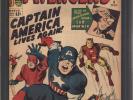 Avengers 4 CGC 3.0 CR/OW PEDIGREE COPY *1st SA Captain America* MAKE AN OFFER