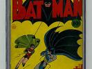 Batman #1 CGC 6.0 MEGA KEY OW/W 1st app JOKER & CATWOMAN Robin DC Golden Age