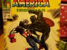 Tales of Suspense 98 (1968, Marvel) FN/VF 7.0 - Cap vs. Black Panther, Civil War