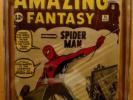 AMAZING FANTASY #15 Spiderman 1962 / CGC Graded 2.0 / NO RESERVE