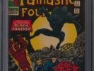 Fantastic Four #52 CGC 6.0 Silver Key 1st Black Panther Jack Kirby Inhumans Stan