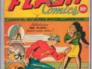 Flash Comics #1 (DC, 1940) CGC FN+ 6.5 Off-white to whi Lot 91109
