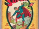 Superman #1 (DC, 1939) CGC VG+ 4.5 Cream to off-white p Lot 91196