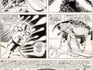 Jack Kirby and Joe Sinnott Fantastic Four #76 Story Pag Lot 93143