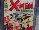 X-Men #1 CGC 8.0 & Avengers #1 7.5 1963 Wolverine WHITE PAGES cm