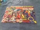 Marvel Comics The Invincible Iron Man  Lot of 4 - #126-129 1979 est. FMV $65