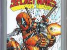 Deadpool's Secret Secret Wars #1 CGC 9.8 SIGNED & SKETCH JOSE VARESE Sketch Edit