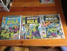 THE MIGHTY WORLD OF MARVEL 197, 198, 199 1ST APPEARANCE OF WOLVERINE. 1976.