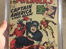 The Avengers #4 CGC 3.5 (Mar 1964, Marvel)