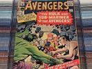 Avengers #3 CGC 6.0 Off White 1964 Hulk Sub-Mariner, Spider-Man Fantastic Four