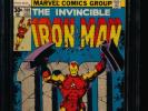 Iron Man # 100 - Jim Starlin cover CGC 9.8 OW/WHITE Pgs.