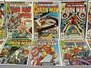 IRON MAN #119 120 121 122 123 124 125 126 127 129 (10 Issue Run) Marvel 1978