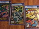 Superman KEY Comics: Superman #17 CGC 9.6, Superman #18 CGC 9.6 & #1 CGC 9.2