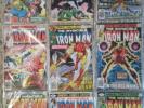 Iron Man Comic Book 9 Lot Great Condition #s 114,115,116,117,119,122,123,124,125