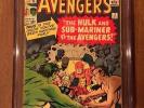 Avengers #3 CGC 8.0 Marvel 1964 Iron Man Thor Hulk FF X-Men G1 315 1 cm