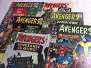 LOT-6 Silver Age The Avengers #20 #21 #25 #33 #36 #42 (1965, Marvel) Free Ship