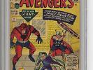 AVENGERS #2 (Marvel 11/1963) CBCS 3.0 (CGC) 1ST SPACE PHANTOM