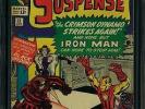 Tales of Suspense #52 CGC 3.0 1964 1st Black Widow Avengers Iron Man F11 282 cm