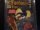 Fantastic Four 52 - First Black Panther CGC SS 6.5 Signed Stan Lee