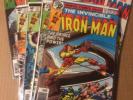 Iron Man #120-128 Nice Grade Demon In A Bottle Story Complete Set