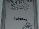 SUPERMAN THE WEDDING ALBUM #1 CBCS SS 4X by Jurgens Simonson Sketch by McCleod