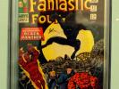 Fantastic Four #52 (1966) CGC 6.5 Origin 1st Appearance Black Panther White Pgs
